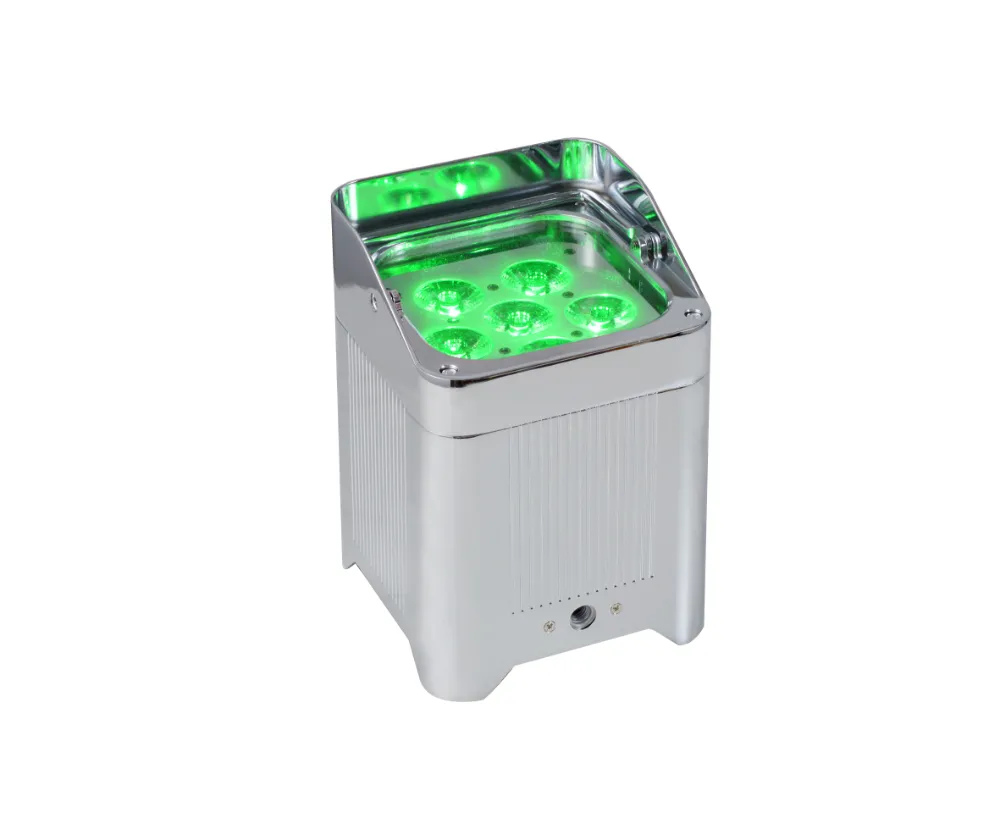 6x15W Batería inalámbrica LED LED LECHE