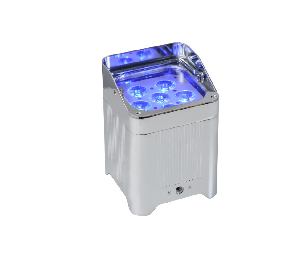 6x15W Batería inalámbrica LED LED LECHE