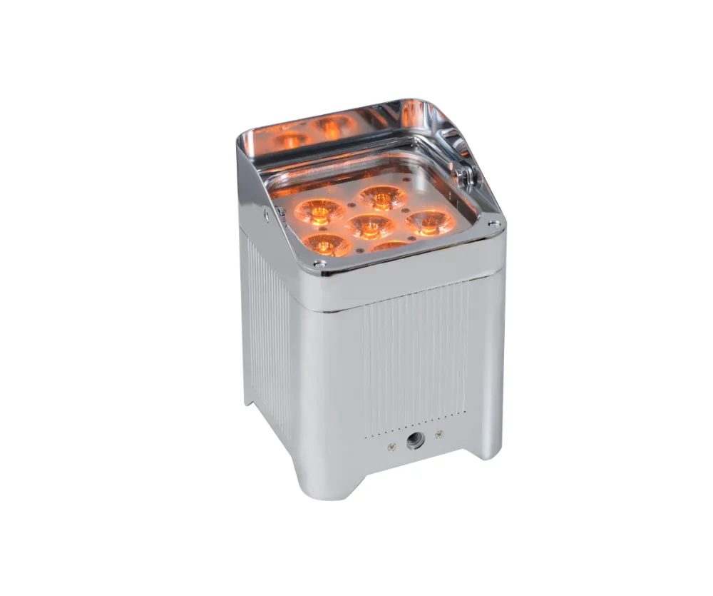 6x15W Batería inalámbrica LED LED LECHE