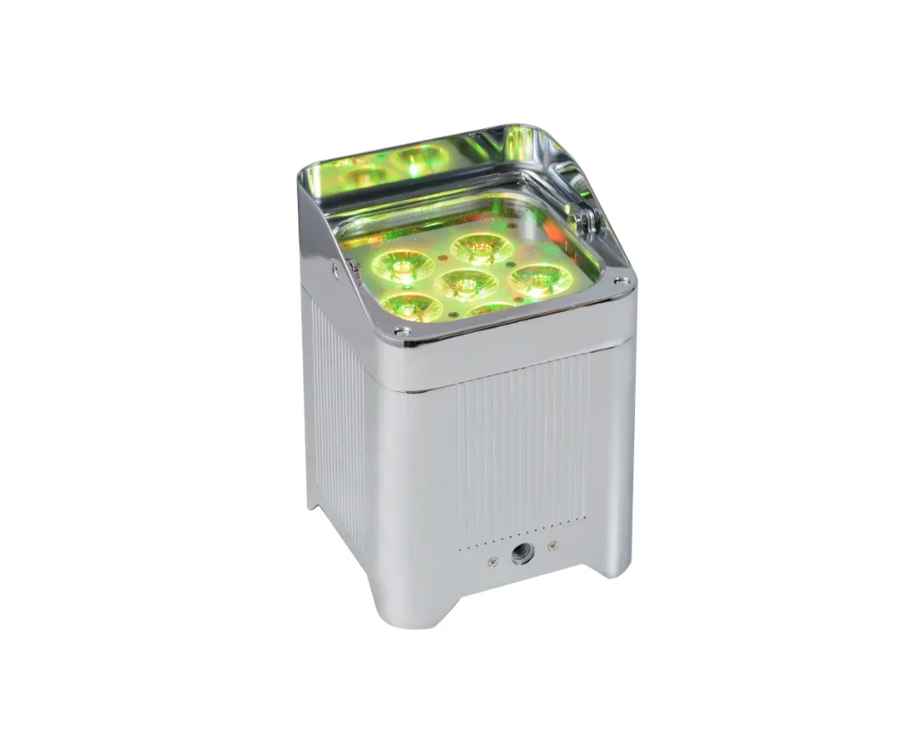 6x15W Batería inalámbrica LED LED LECHE