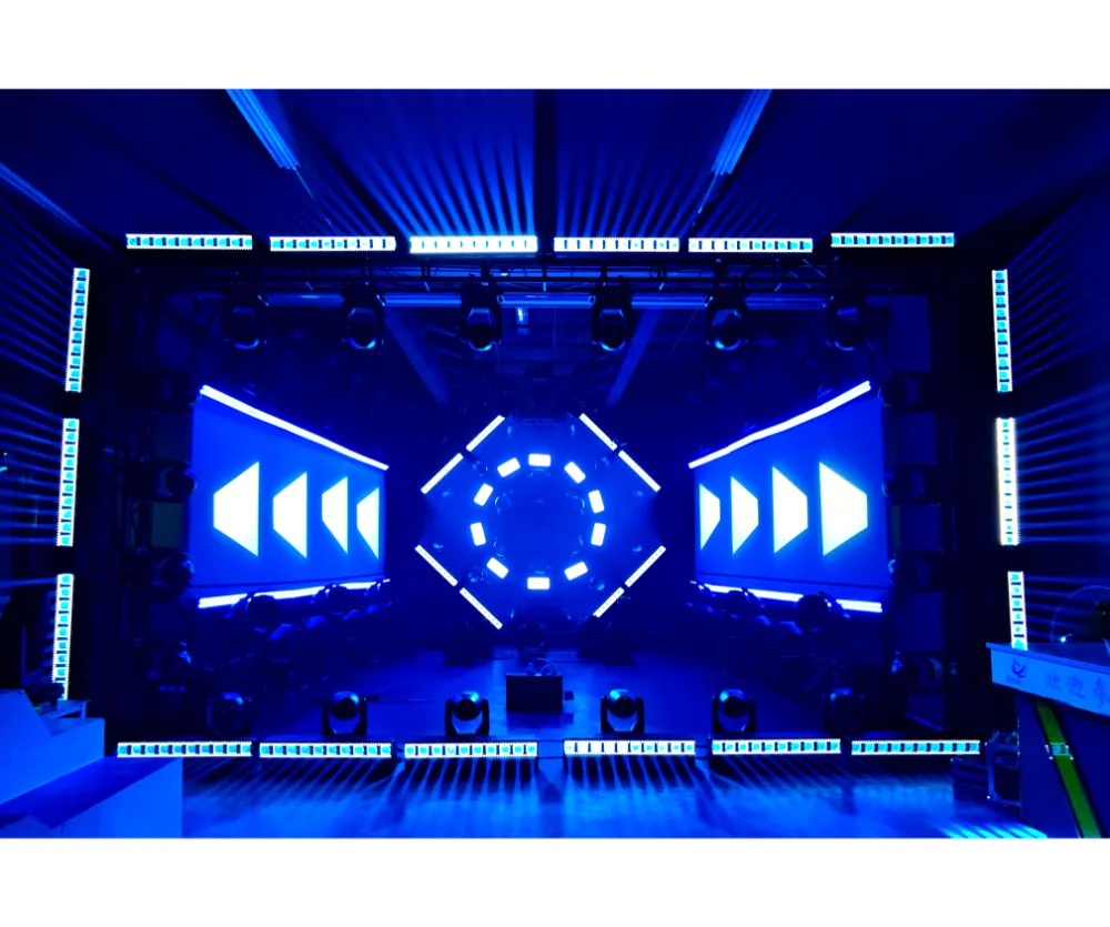 Rattler 10x60W LED Pixel Barra de movimiento Luz más estroboscópico