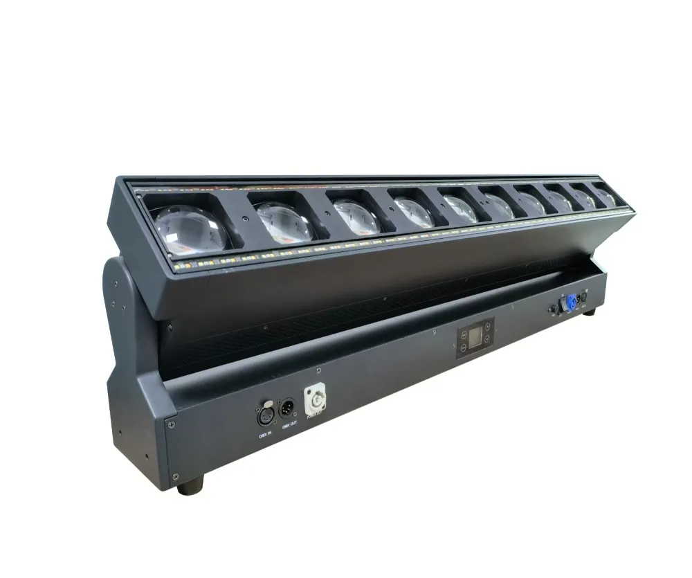 Rattler 10x60W LED Pixel Barra de movimiento Luz más estroboscópico